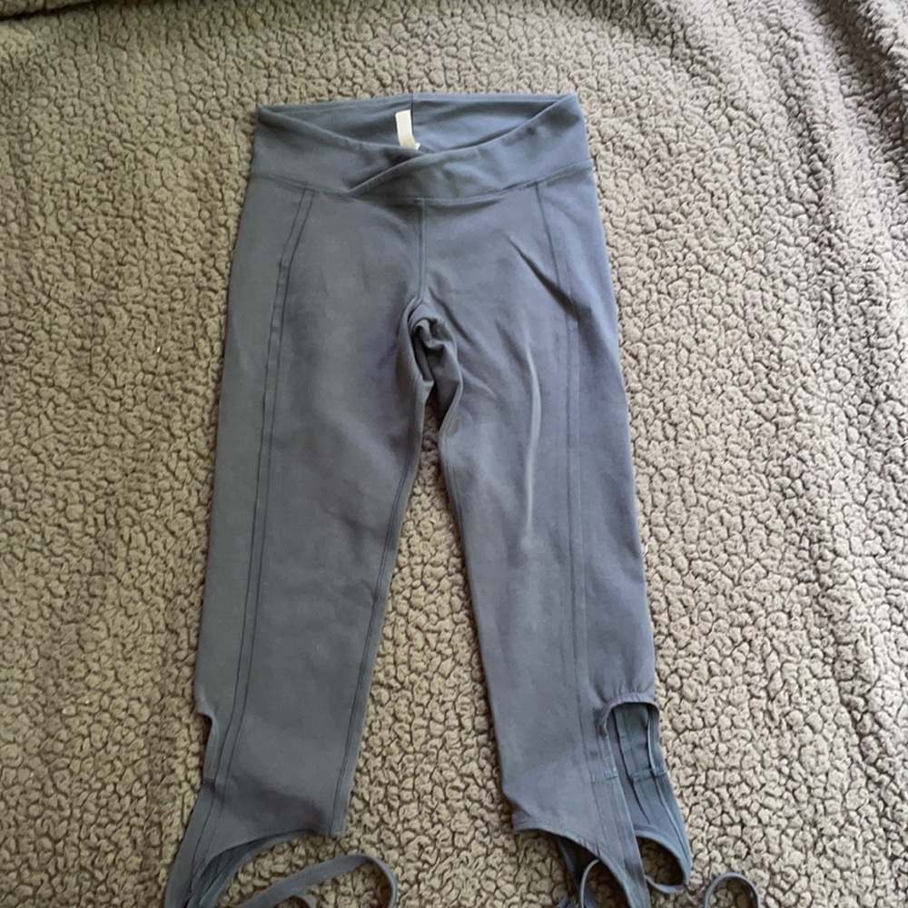 Free People tie up leggings